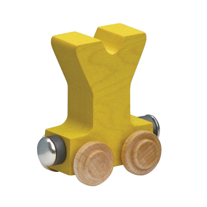 Maple Landmark Name Trains Bright Letter Y-Toys & Learning-Maple Landmark-Yellow-002889 Y YW-babyandme.ca