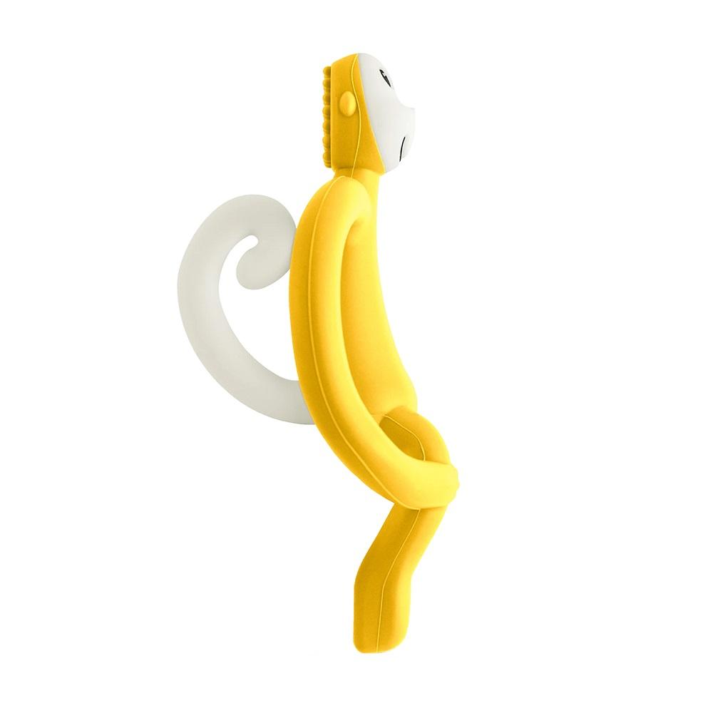 Matchstick Monkey Original Teething Toy (Yellow) - DISC-Health-Matchstick Monkey-025153 YW-babyandme.ca