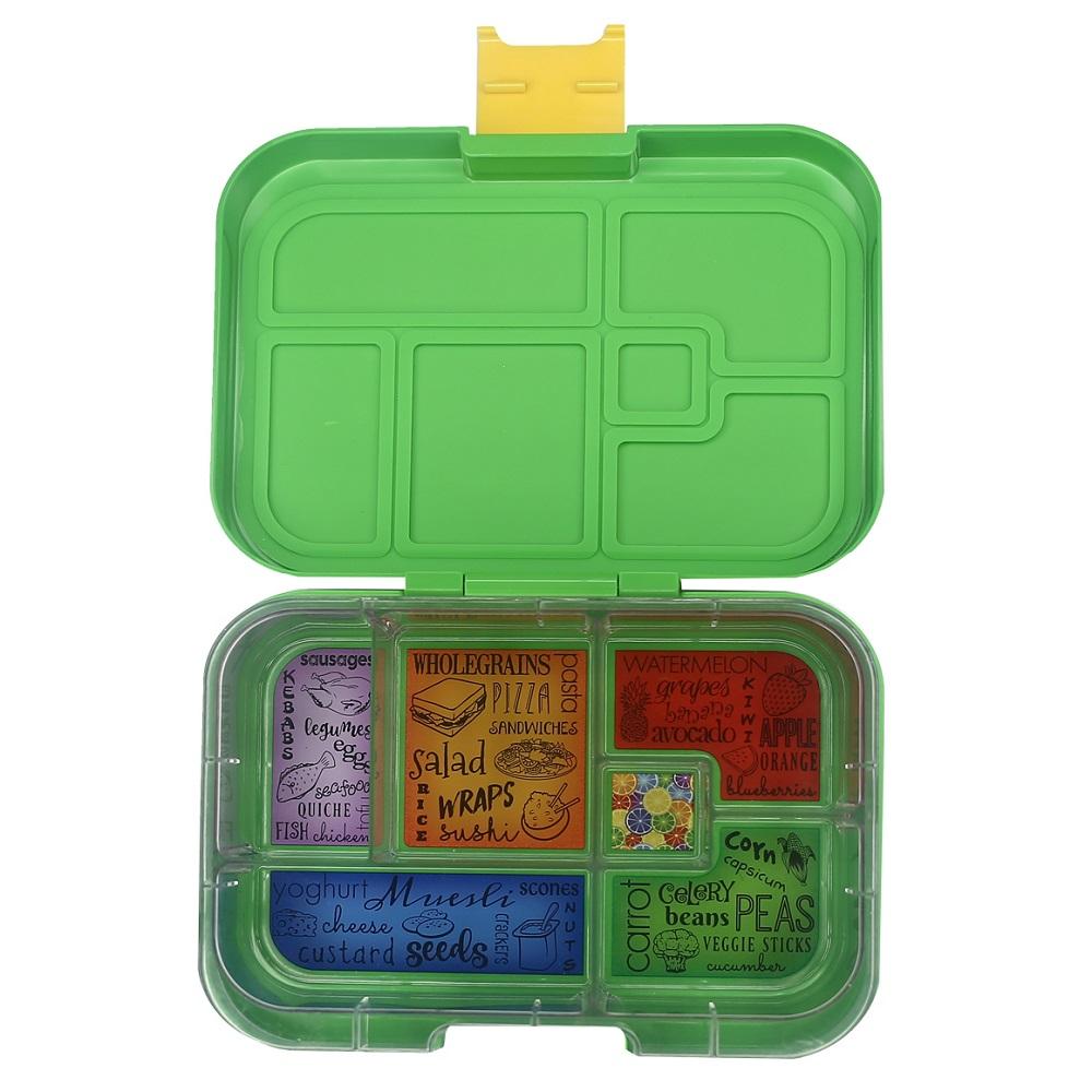 Munchbox Maxi6 (Green Jungle)-Feeding-MunchBox-030137 GJ-babyandme.ca
