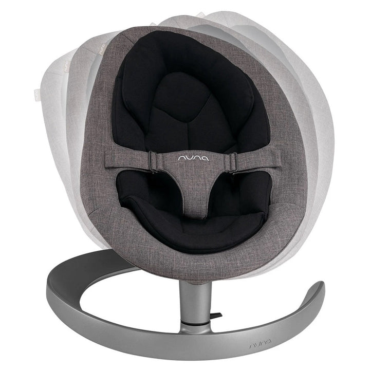 Nuna LEAF Grow Swing with Toy Bar (Charcoal)-Gear-Nuna-031467 CC-babyandme.ca