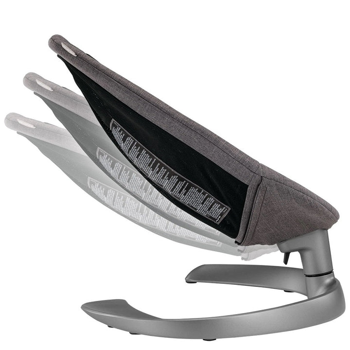 Nuna LEAF Grow Swing with Toy Bar (Charcoal)-Gear-Nuna-031467 CC-babyandme.ca