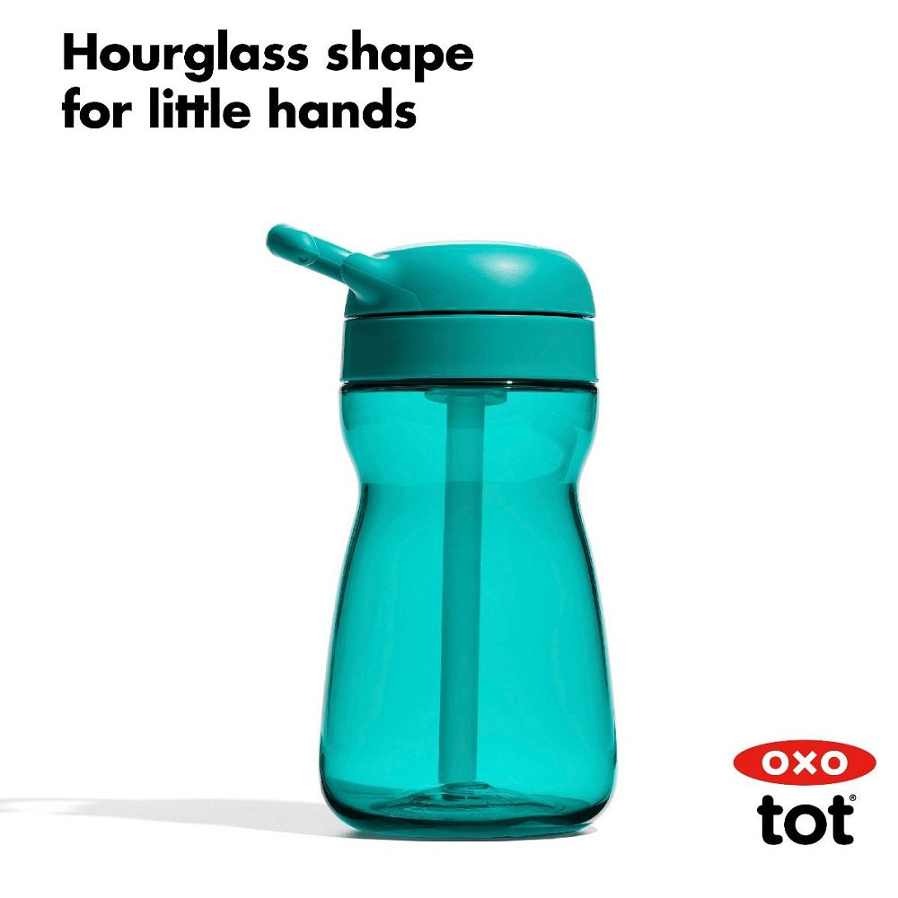 Oxo Tot Adventure Water Bottle (Turquoise)-Feeding-OXO Tot-031851 TQ-babyandme.ca