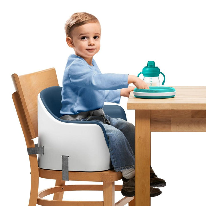 Oxo Tot Nest Booster Seat with Straps (Navy)-Feeding-OXO Tot-009907 NY-babyandme.ca