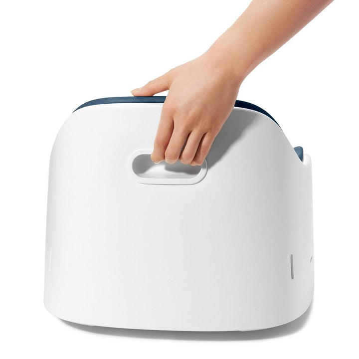 Oxo Tot Nest Booster Seat with Straps (Navy)-Feeding-OXO Tot-009907 NY-babyandme.ca