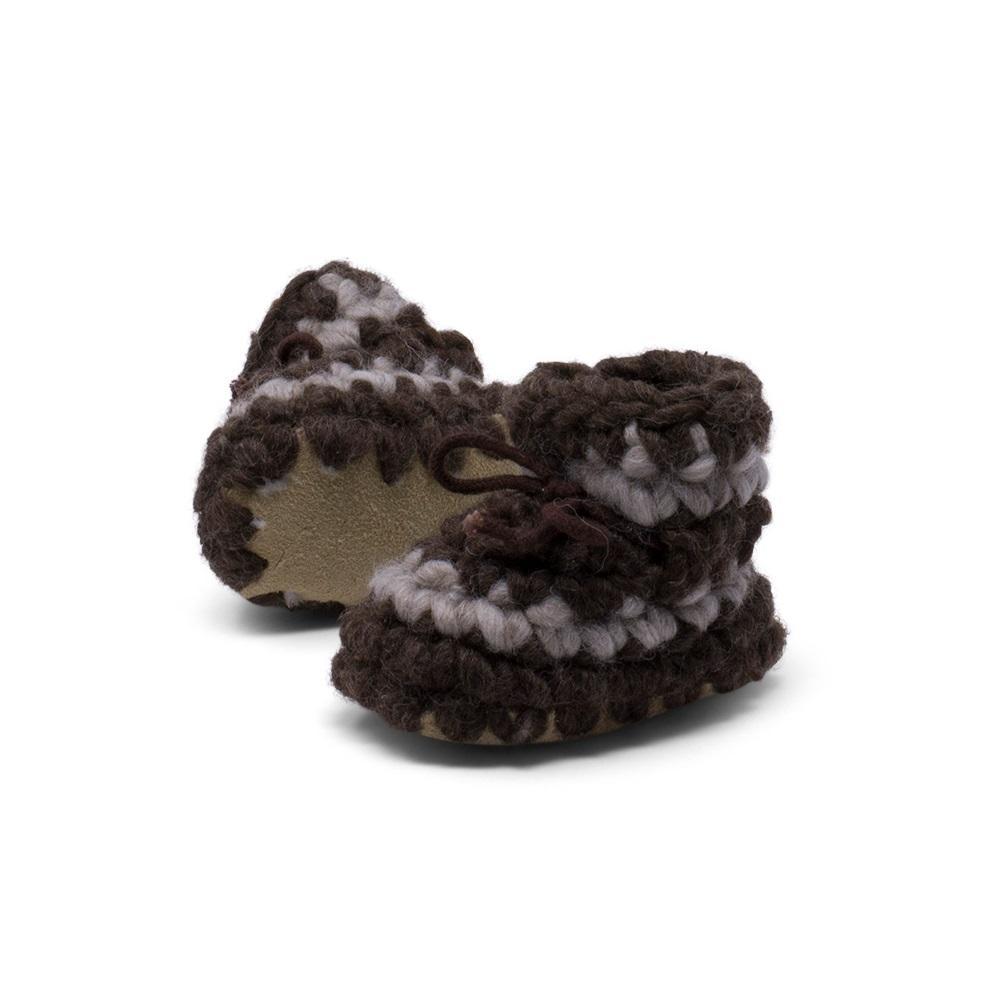 Padraig Cottage Slippers (Brown Stripe)-Apparel-Padraig Cottage--babyandme.ca