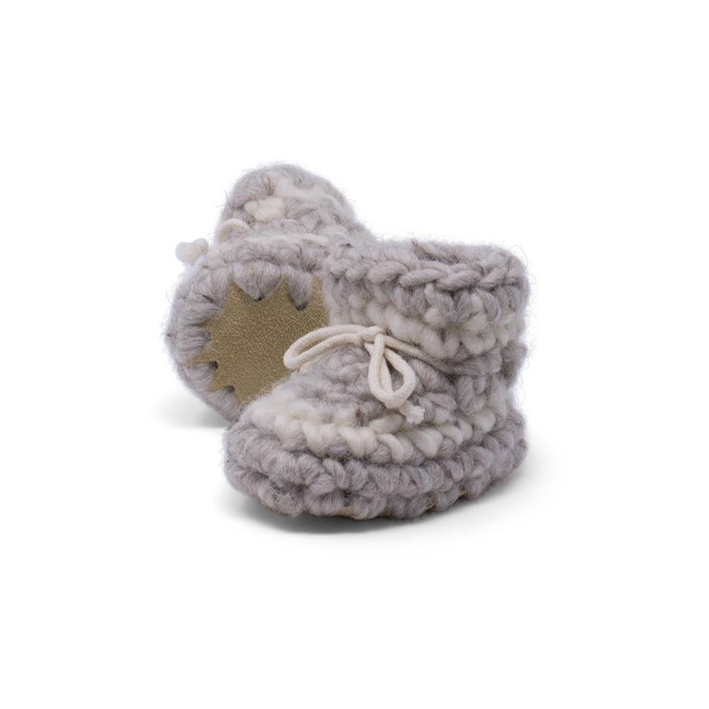 Padraig Cottage Slippers (Grey Stripe) - IN STORE PICK UP ONLY-Apparel-Padraig Cottage--babyandme.ca