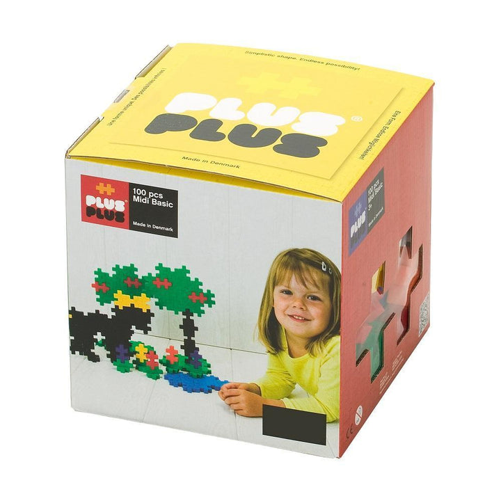 Plus Plus BIG 100-Piece Set (Basic Mix)-Toys & Learning-Plus-Plus-006499 100-babyandme.ca