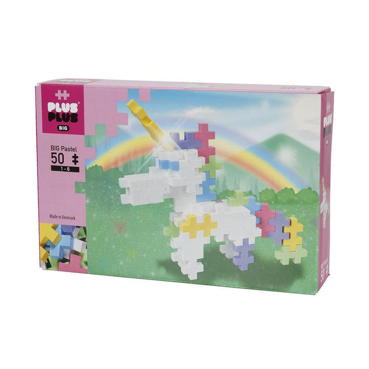 Plus Plus BIG 50-Piece Set (Unicorn)-Toys & Learning-Plus-Plus-027958 UN-babyandme.ca