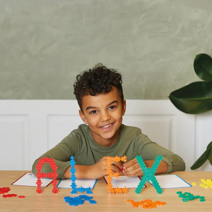 Plus Plus Mini Learn to Build 600-Piece Set (ABC & 123)-Toys & Learning-Plus-Plus-031562 ABC-babyandme.ca
