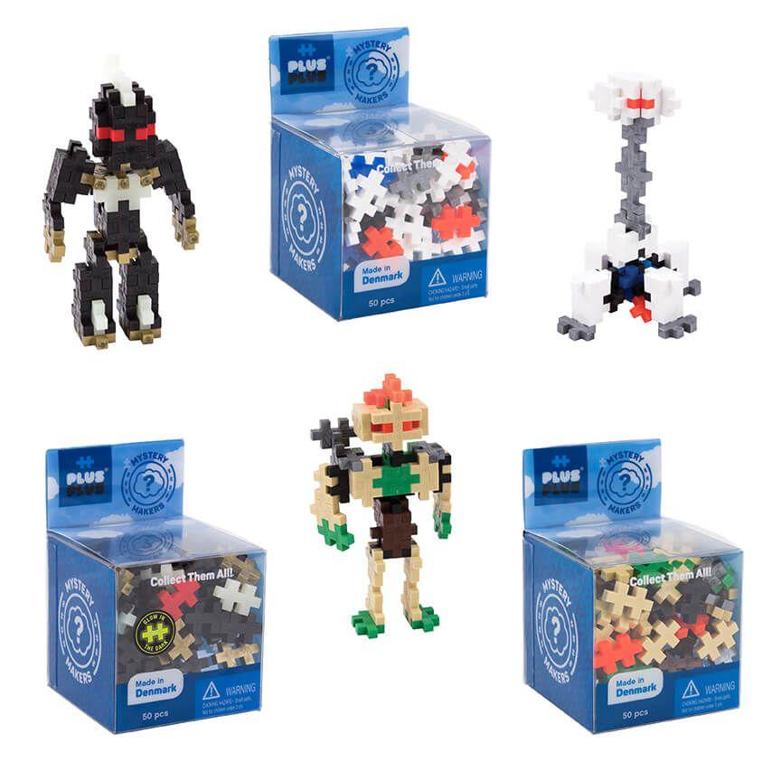 Plus Plus Mini Mystery Builders (Series 2 - Robots)-Toys & Learning-Plus-Plus--babyandme.ca