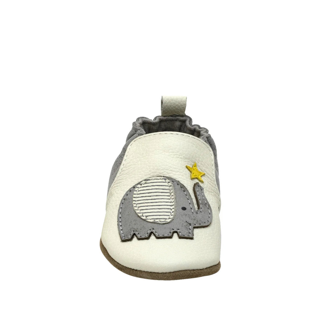 Robeez Soft Soles (Elephant Stars)-Apparel-Robeez--babyandme.ca