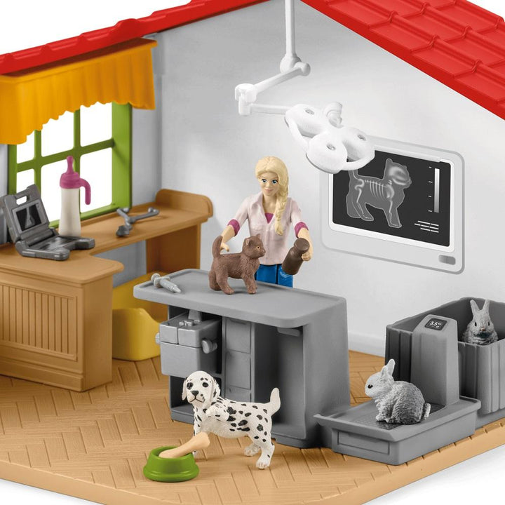 Schleich Veterinarian Practice with Pets-Toys & Learning-Schleich-028443-babyandme.ca