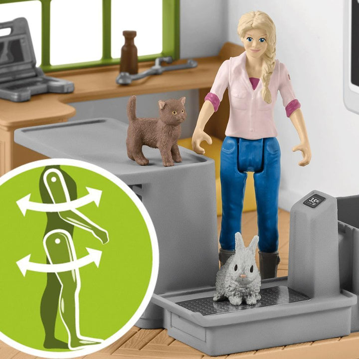 Schleich Veterinarian Practice with Pets-Toys & Learning-Schleich-028443-babyandme.ca