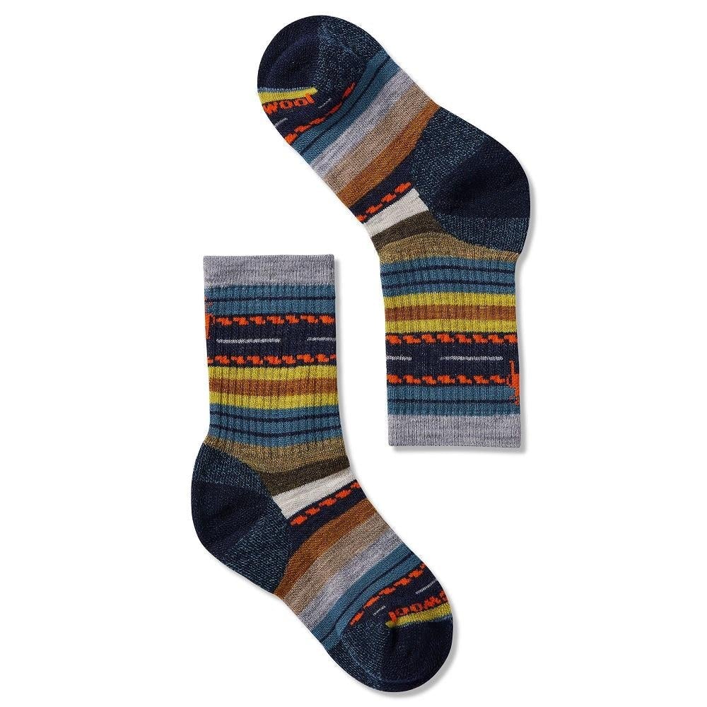SmartWool Hike Crew Socks 1-Pack (Deep Navy Margarita)-Apparel-SmartWool--babyandme.ca