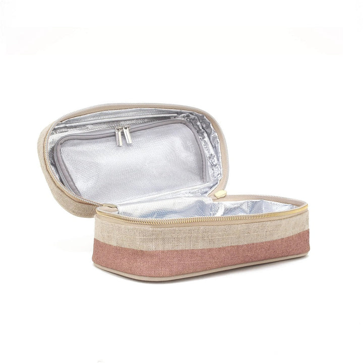So Young Linen Petite Essentials Poche (Rose Gold Colour Block)-Health-So Young-030949 RG-babyandme.ca