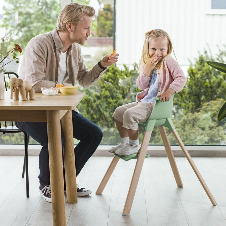 Stokke® Clikk™ High Chair (Clover Green) - IN STORE PICK UP ONLY-Feeding-Stokke-027306 CG-babyandme.ca