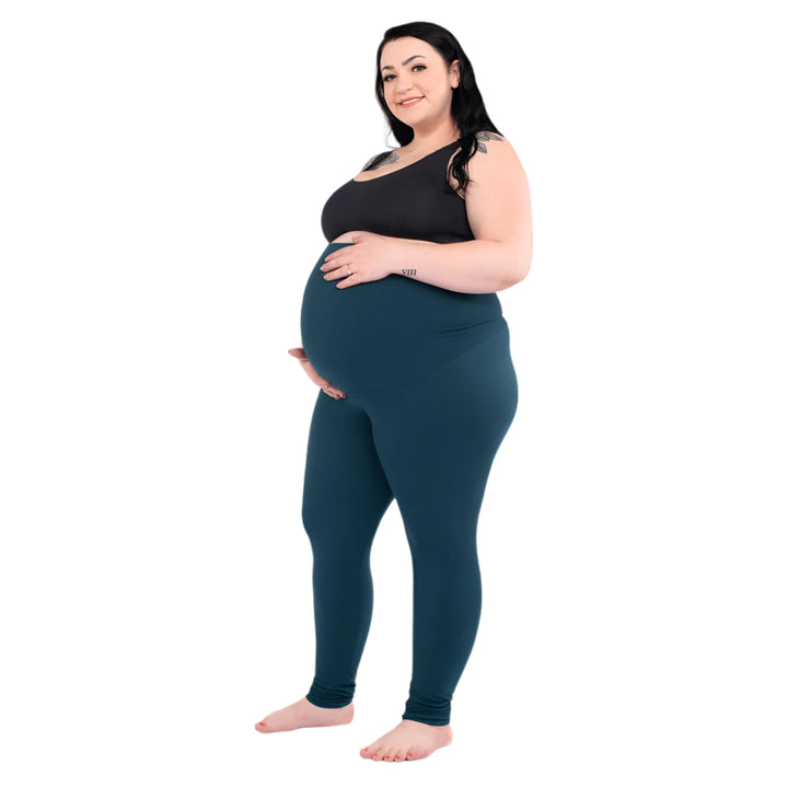 SweetLegs Maternity Leggings (Serenity)-Apparel-SweetLegs--babyandme.ca