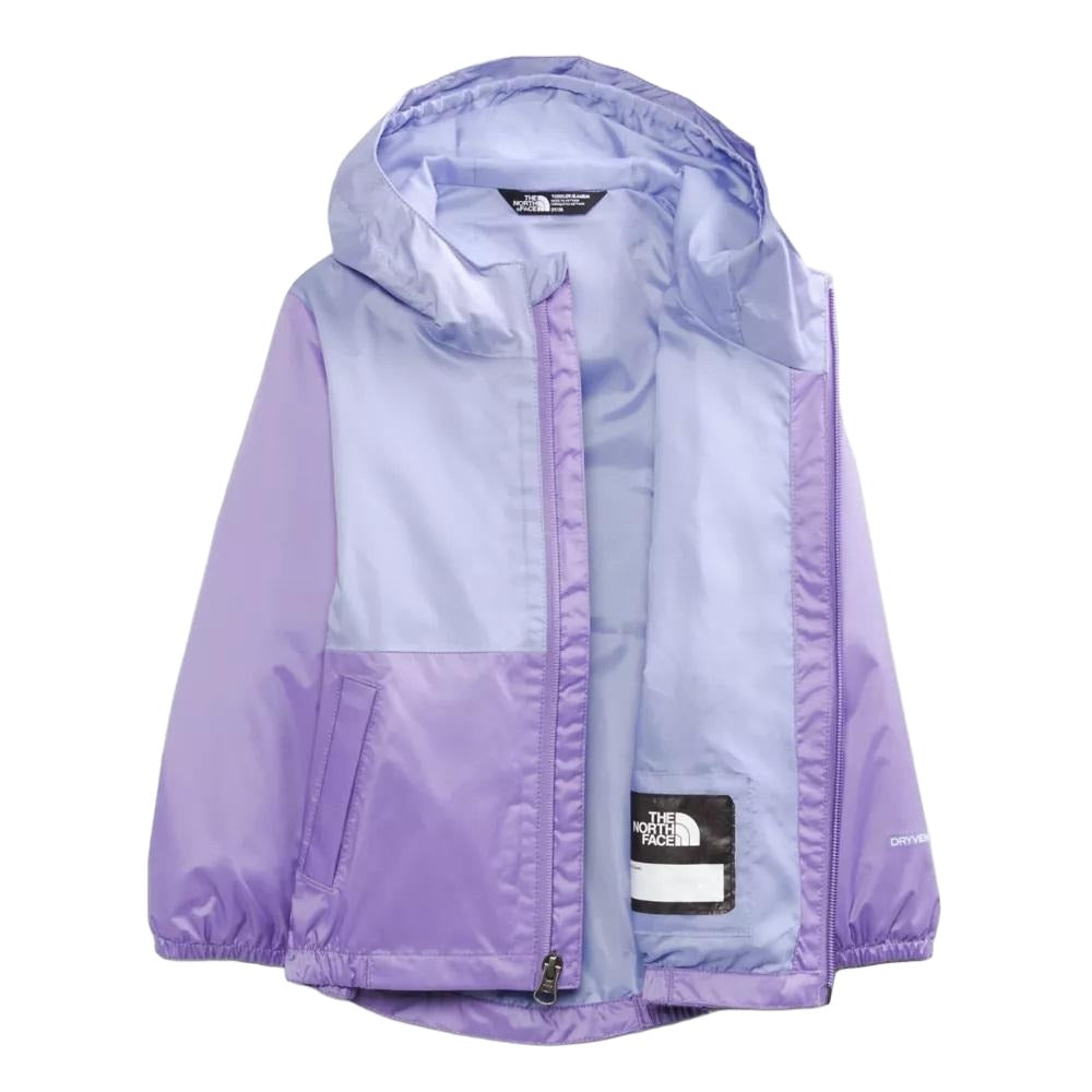 The North Face Toddler Zipline Rain Jacket (Pop Purple)-Apparel-The North Face--babyandme.ca