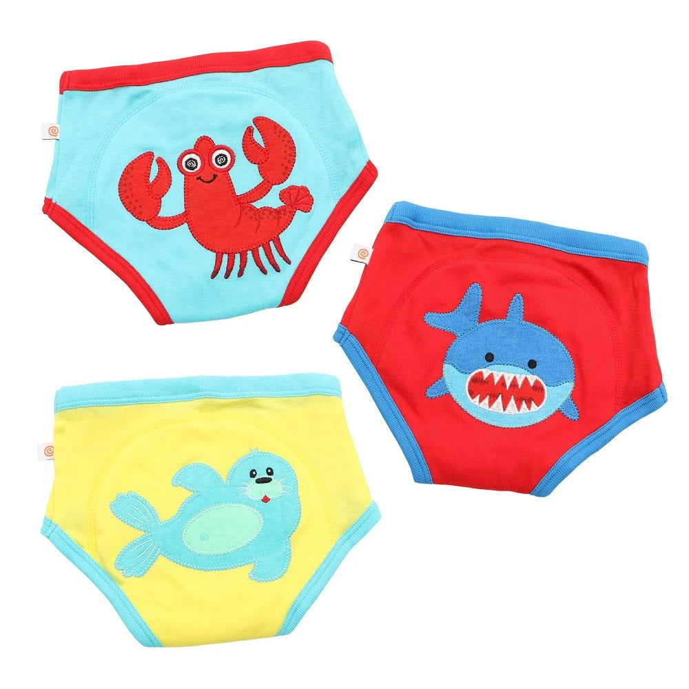 ZOOCCHINI Organic Potty Training Pants Set (Ocean Pals) -  –   Kelowna Store