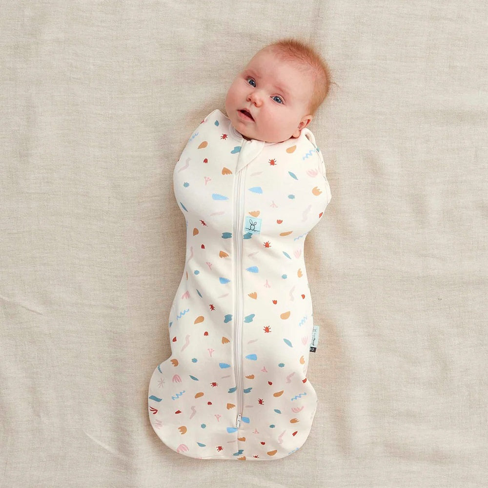 ergoPouch Cocoon Swaddle Bag 0.2 TOG (Desert Bloom)-Nursery-ergoPouch--babyandme.ca