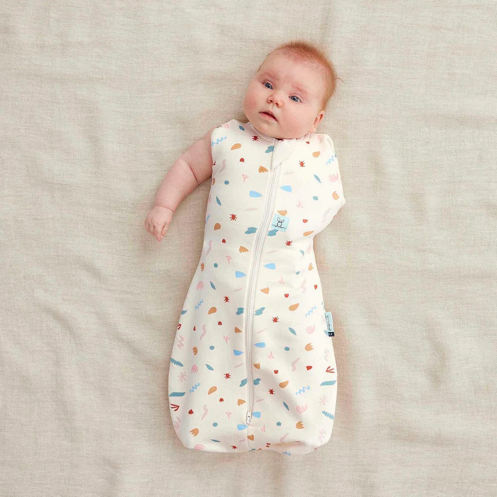 ergoPouch Cocoon Swaddle Bag 0.2 TOG (Desert Bloom)-Nursery-ergoPouch--babyandme.ca