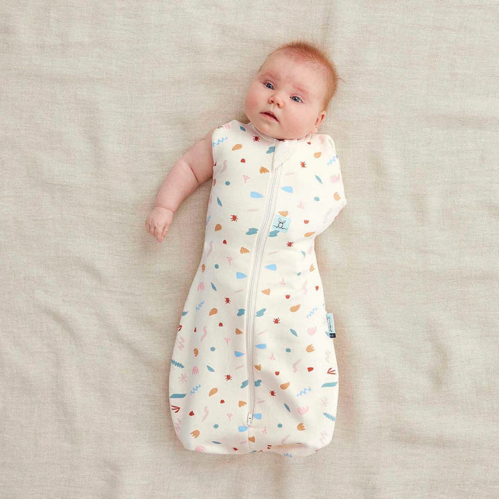 ergoPouch Cocoon Swaddle Bag 0.2 TOG (Desert Bloom)-Nursery-ergoPouch--babyandme.ca