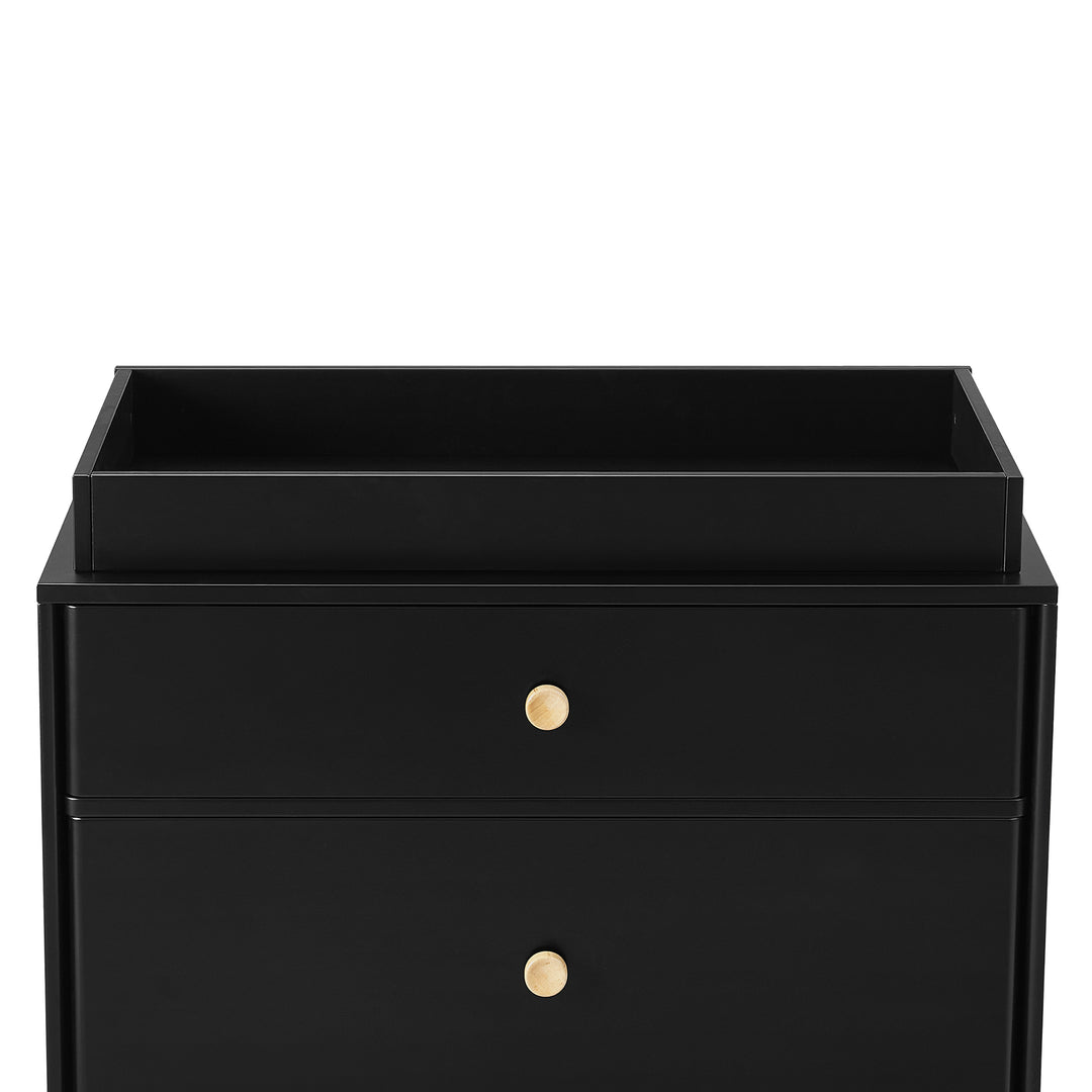 Little Seeds Roo Topper Change Table Top (Black)