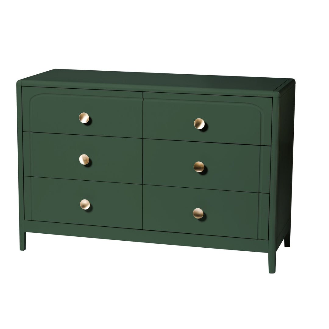 Little Seeds Briar 6-Drawer Dresser (Bottle Green)