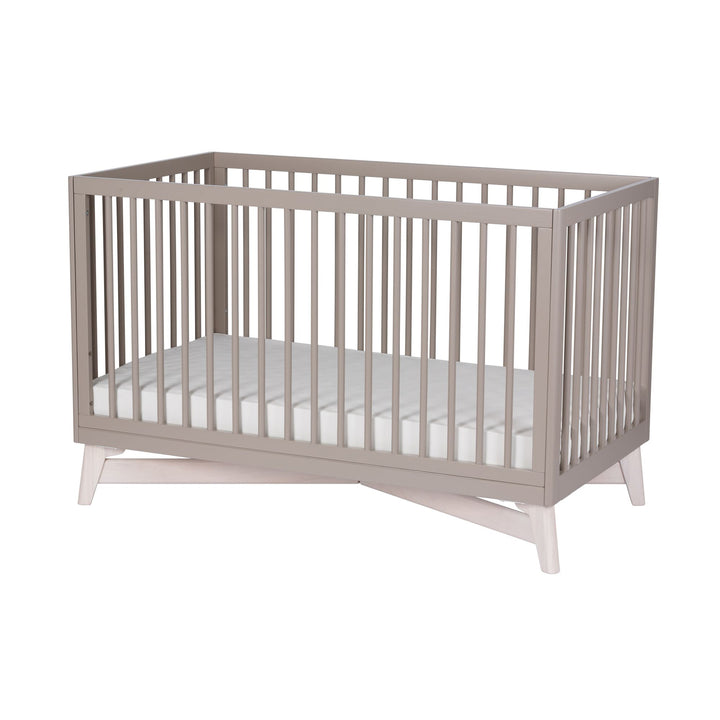 Little Seeds Pala 4-in-1 Crib (Taupe/Whitewash)