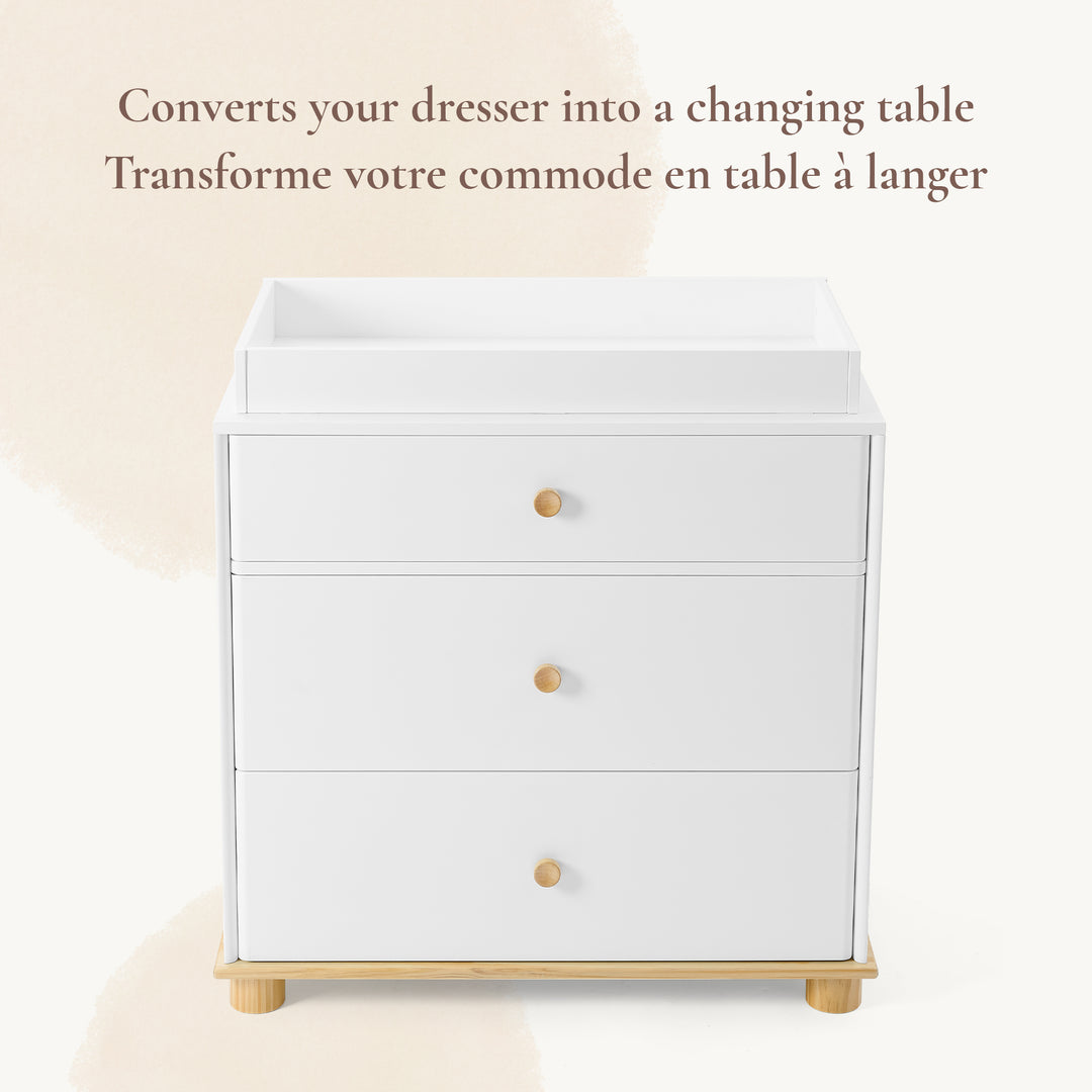 Little Seeds Roo Topper Change Table Top (White)