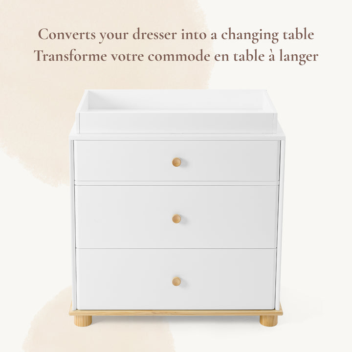 Little Seeds Roo Topper Change Table Top (White)