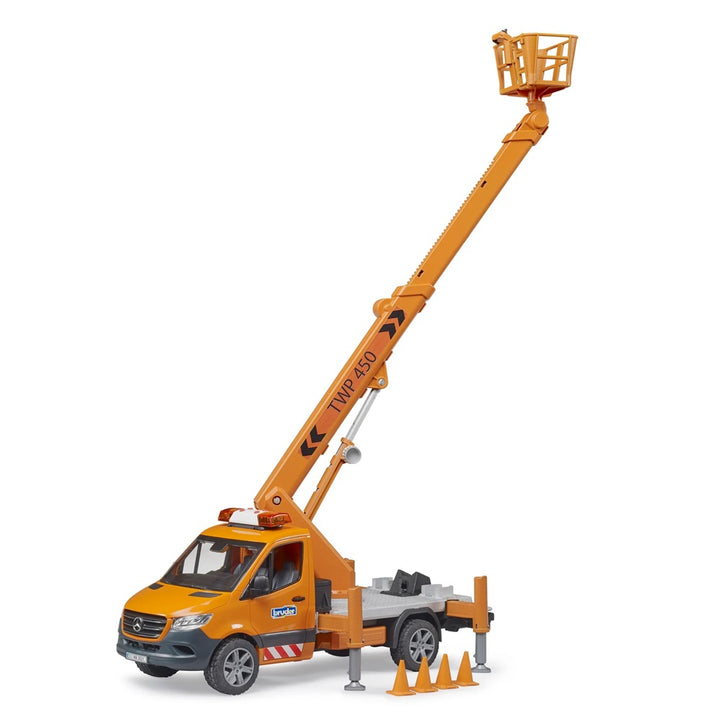 Bruder MB Sprinter with Work Platform and Light + Sound Module