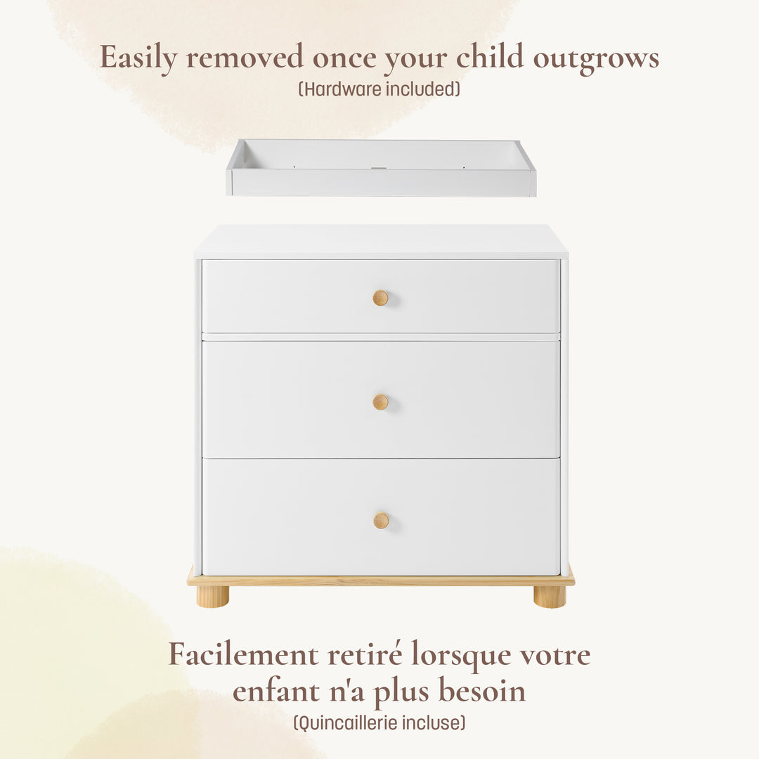 Little Seeds Roo Topper Change Table Top (White)