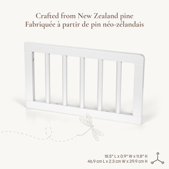 Little Seeds Laurel Toddler Guardrail/Spindle (White)