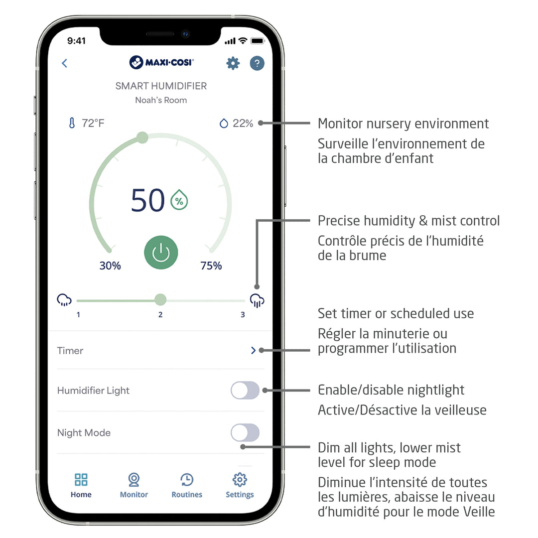 Maxi Cosi Smart Humidifier