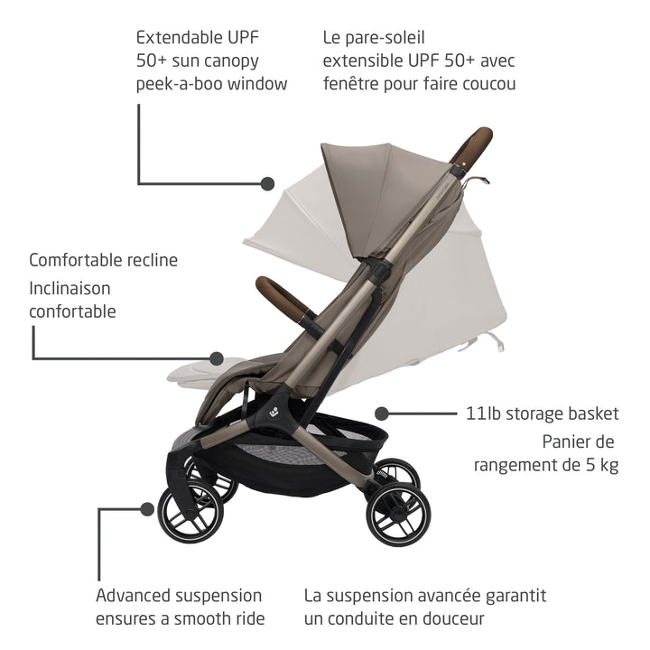 Maxi Cosi Oxford Cabin Stroller (Oak Truffle)