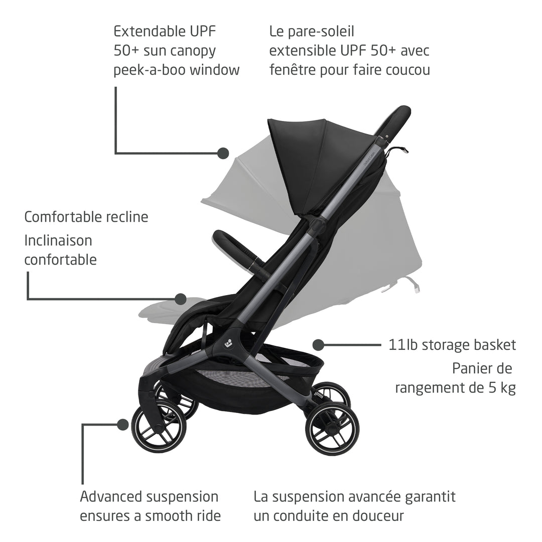 Maxi Cosi Oxford Cabin Stroller (Onyx Black)