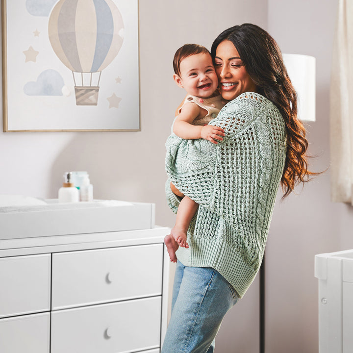 Little Seeds Aster 6-Drawer Dresser (White)