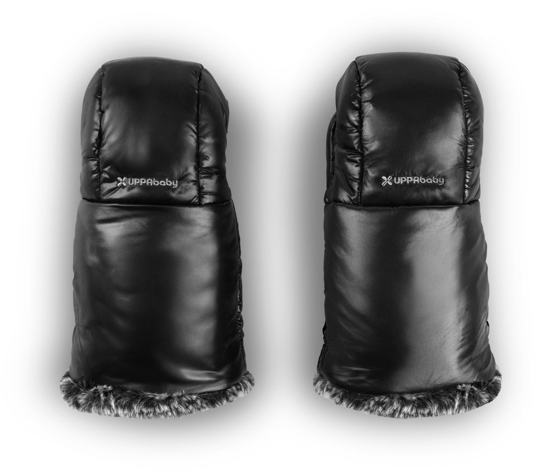 UPPAbaby Luxe Cozy Handmuffs (Lyla – Onyx Nylon)
