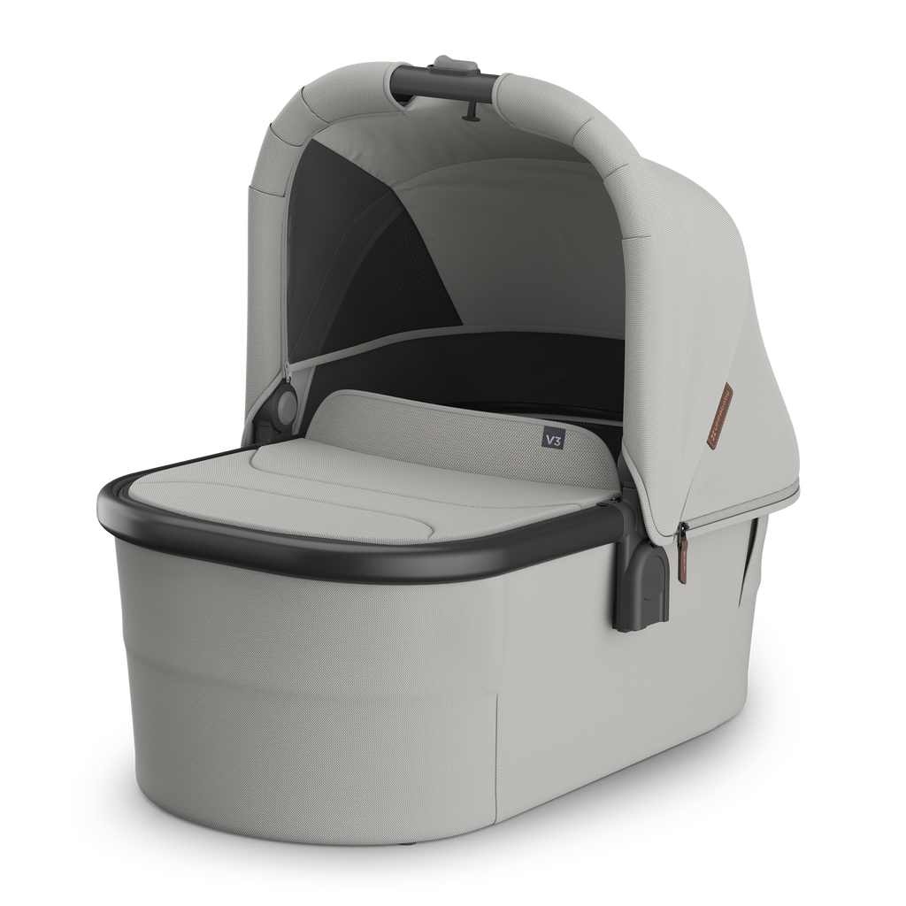UPPAbaby Bassinet V3 (Savannah - Pearl Gray Jacquard