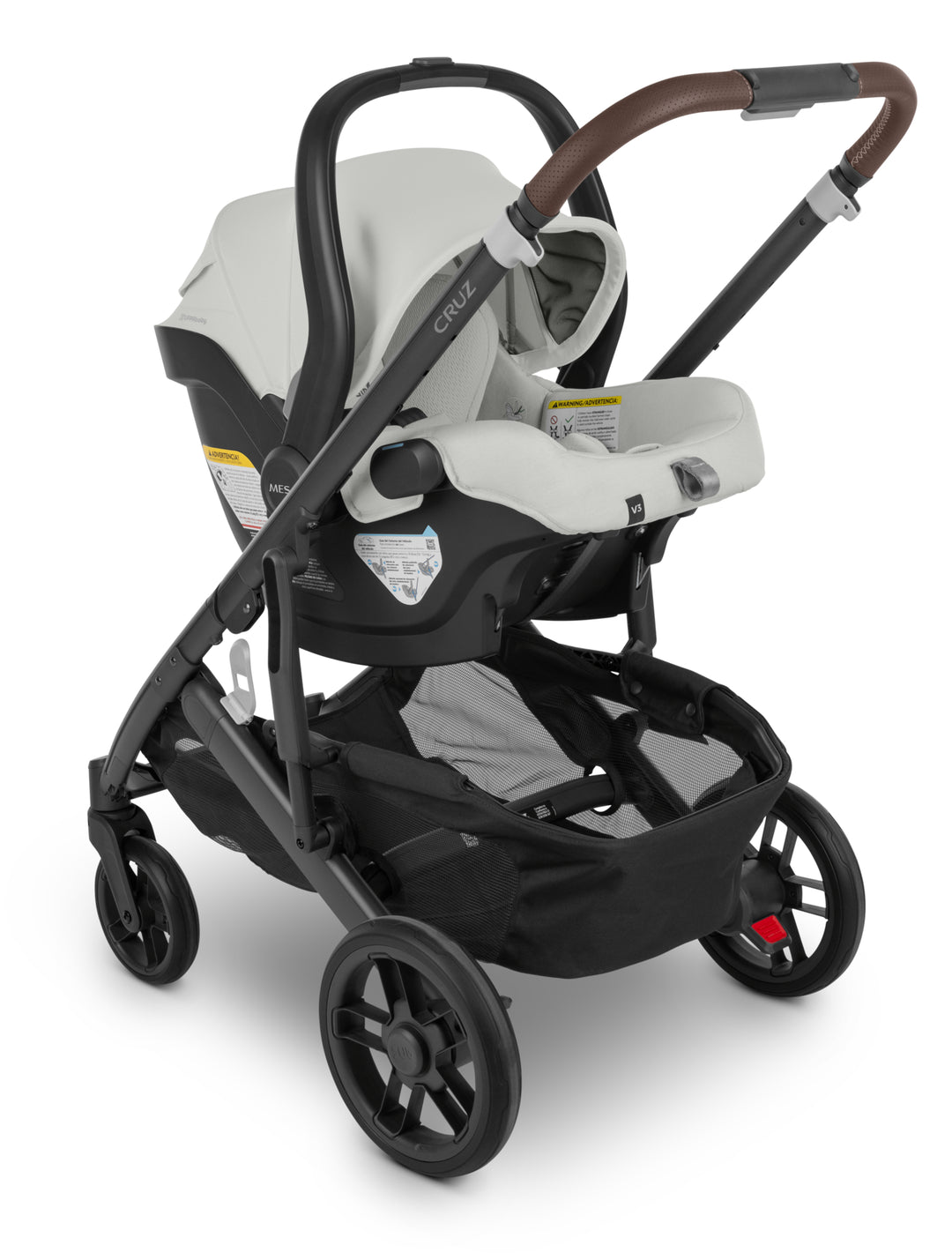 grey melange uppababy UPPAbaby Mesa V3 (Savannah - Pearl Grey Melange)