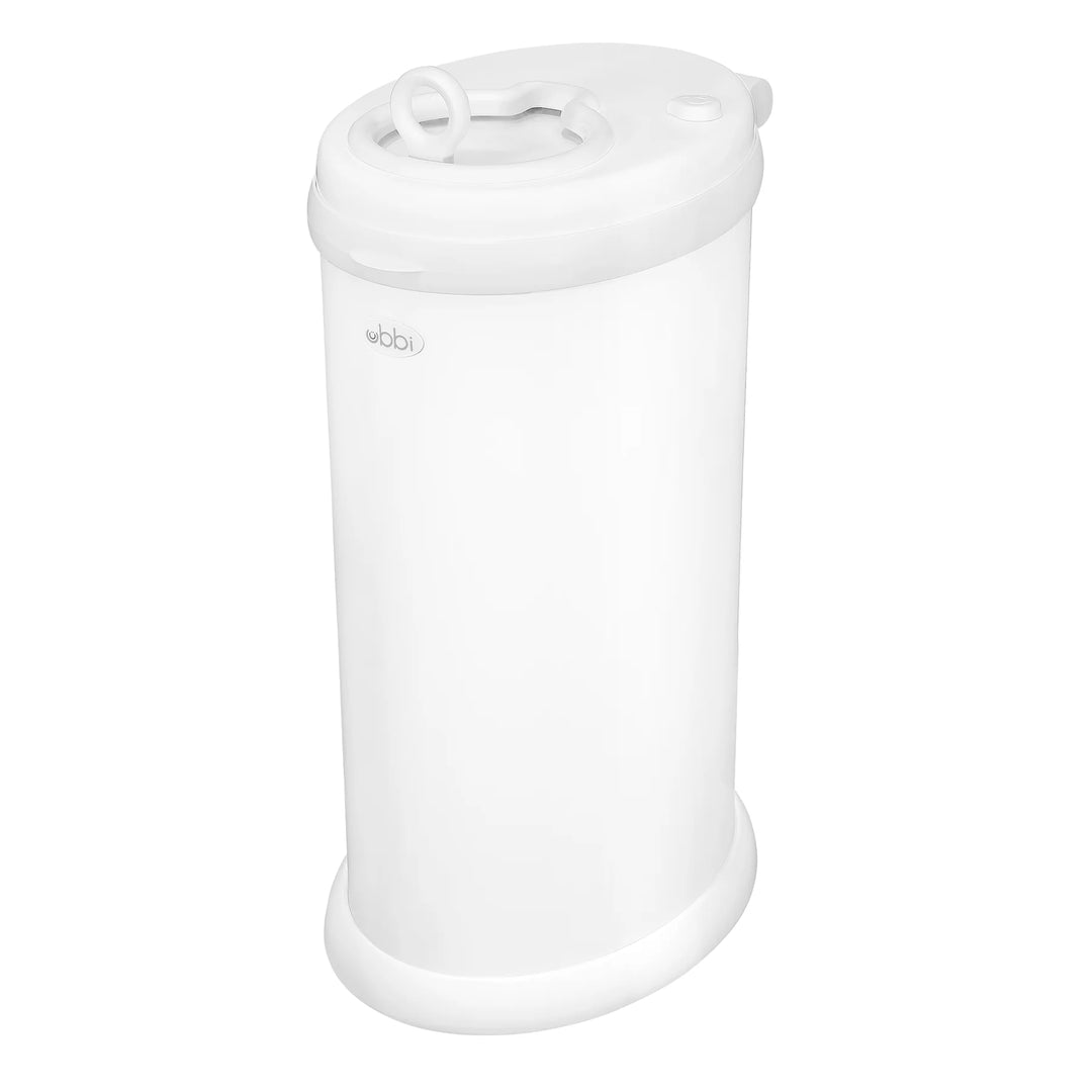 Ubbi Diaper Pail (Matte White) - IN STORE PICK-UP ONLY