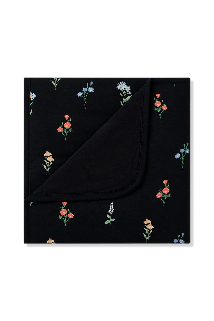 Kyte Baby Blanket 1 TOG (Midnight Wildflower)