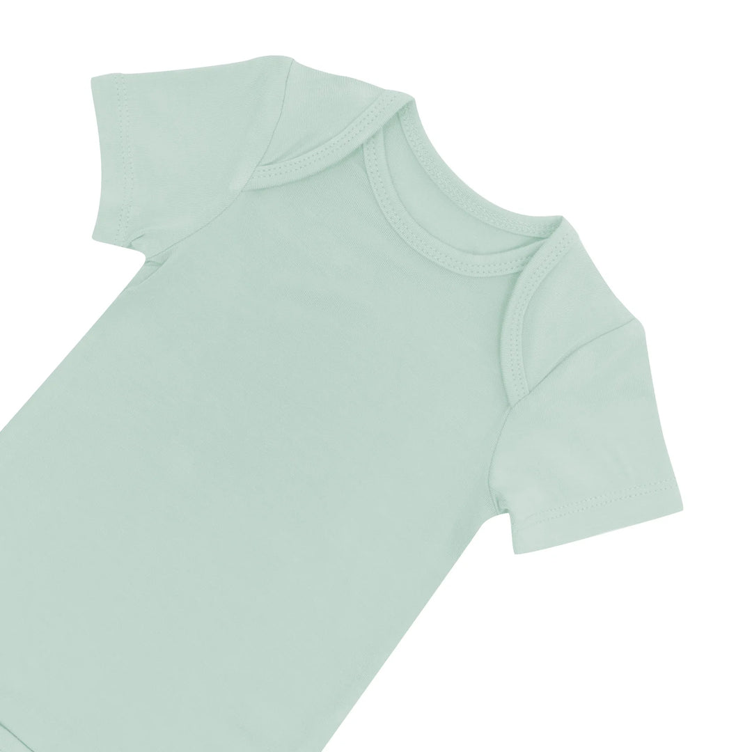 Kyte Baby Short Sleeve Bodysuit (Sage)