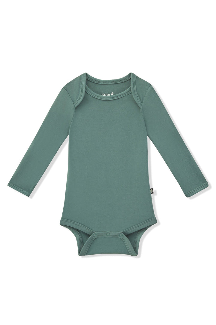 Kyte Baby Long Sleeve Bodysuit (Pine)