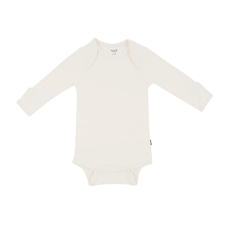 Kyte Baby Long Sleeve Bodysuit (Oat)