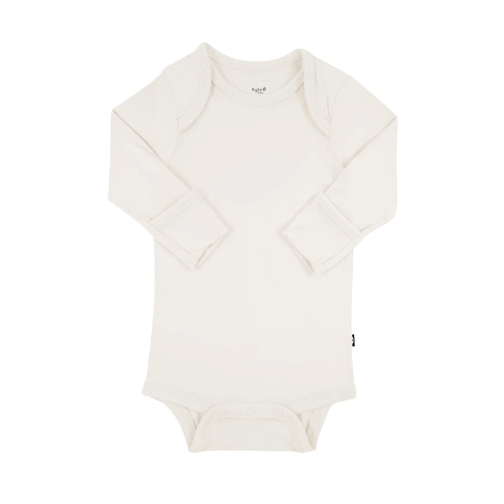 Kyte Baby Long Sleeve Bodysuit (Oat)