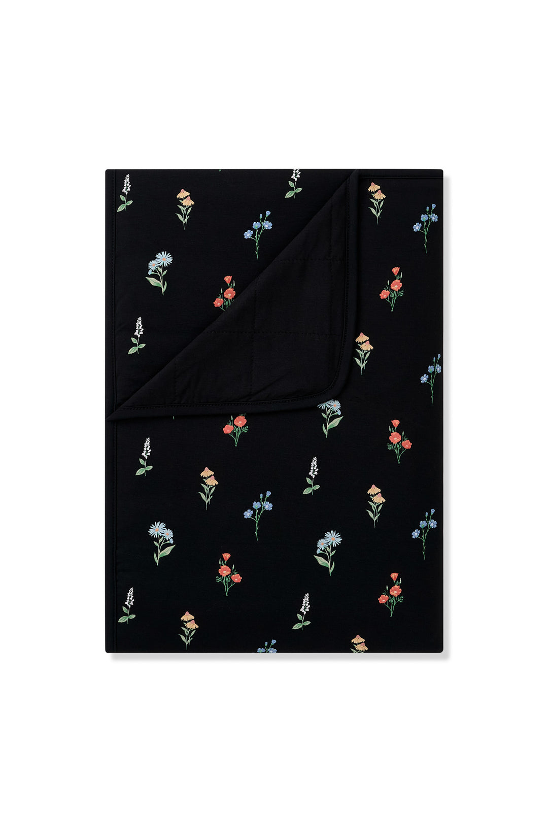 Kyte Baby Toddler Blanket 1 TOG (Midnight Wildflower)