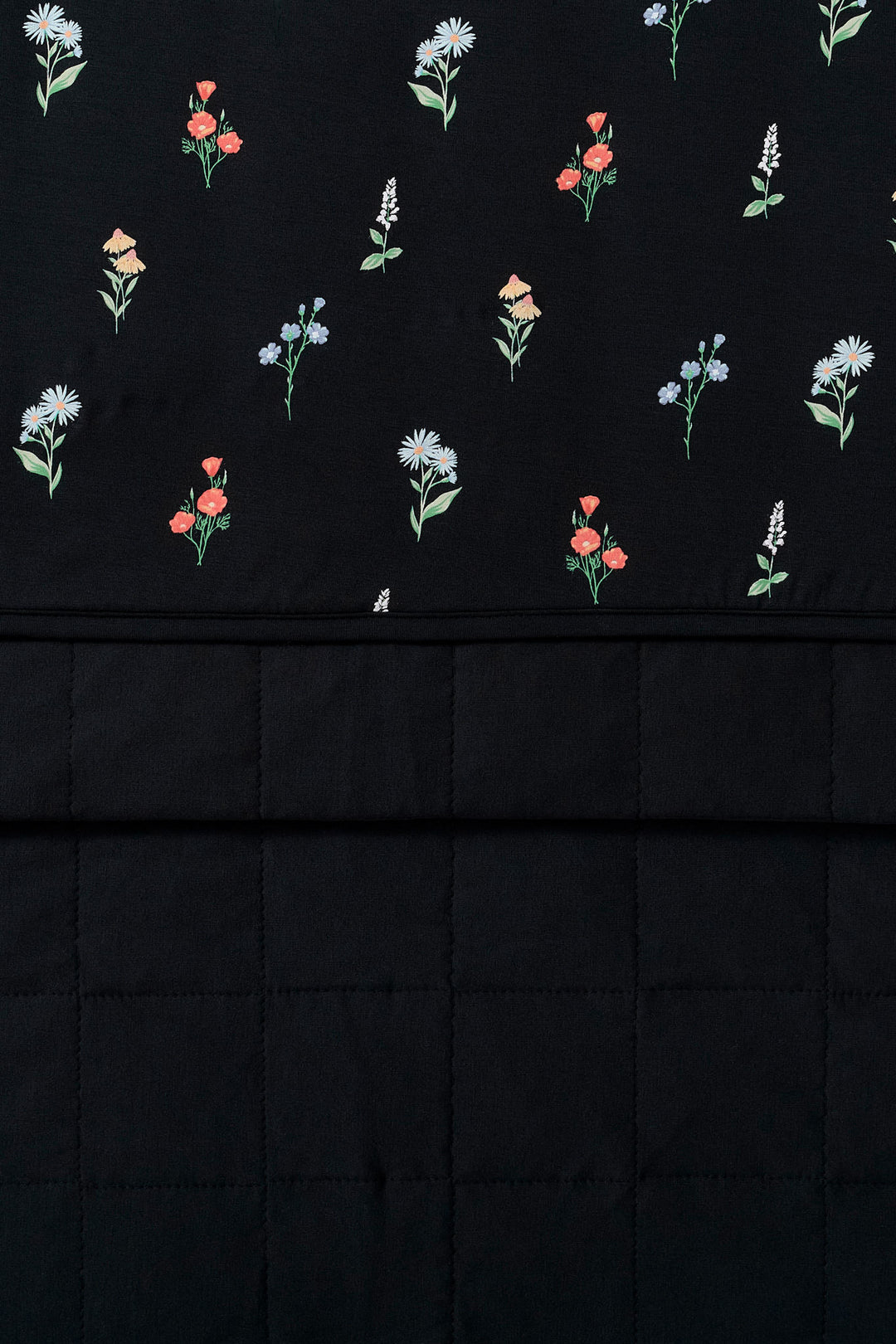 Kyte Baby Toddler Blanket 1 TOG (Midnight Wildflower)