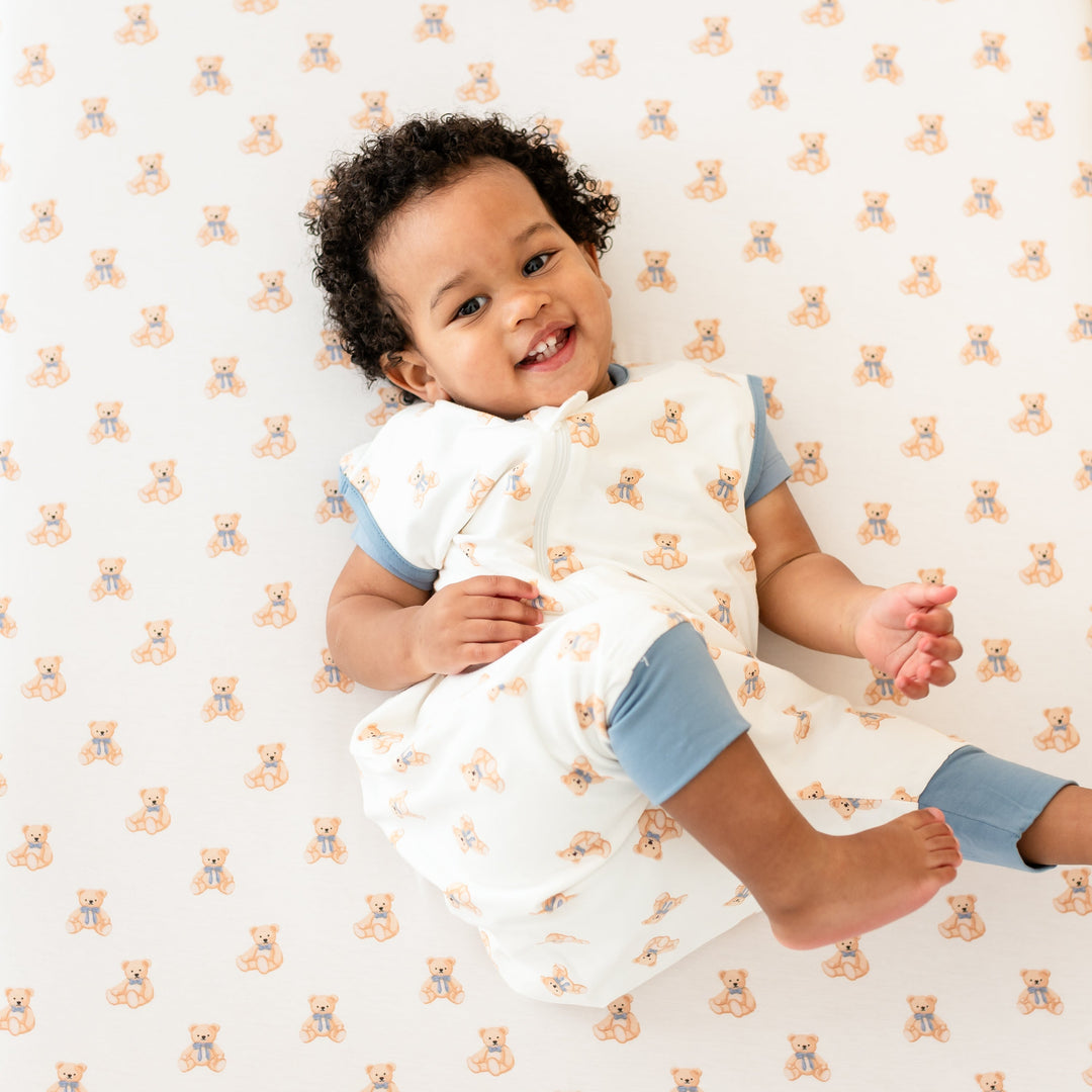 Kyte Baby Crib Sheet (Teddy Bear)